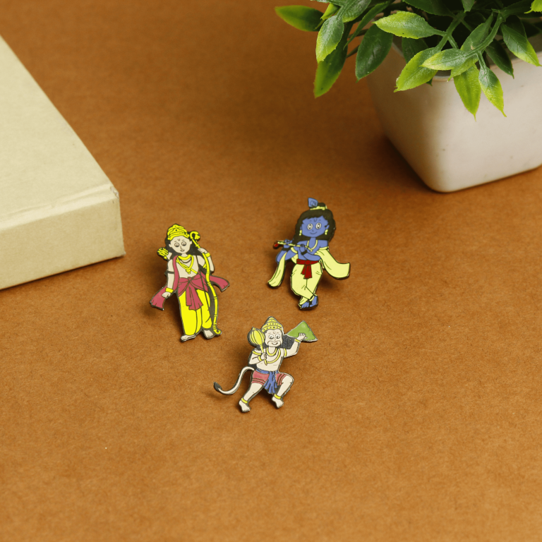Krishna Jewellery Lapel Pin